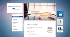 Desktop Screenshot of koenig-grischke.de